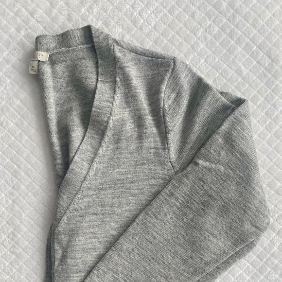 Talbots Petite Gray Cardigan - Picture 4 of 6